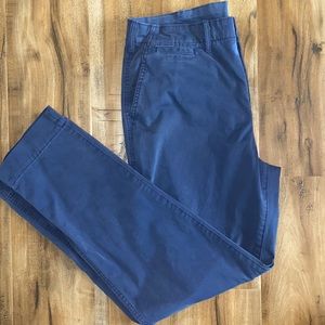 GAP 12 Tall NWOT Navy Straight Khaki